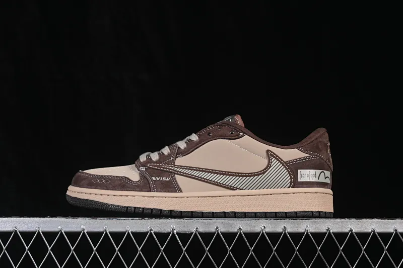 All categories Air Jordan Jordan series basketball shoes Air Jordan 1 Low High-end customized low-top sneakers Travis Scott x Fragment Design x Air Jordan 1 Low OG SP AJ1 Joe 1 joint model low-top cultural casual sneakers XS2025-092